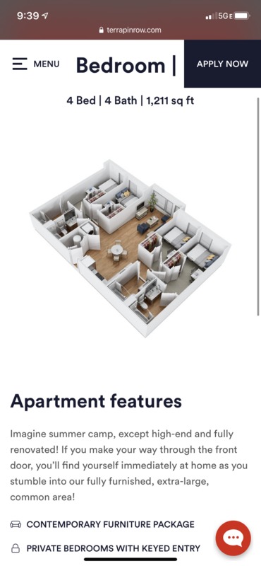 roommates in College Park Private Room in 4Bed.4Bath - cirtru.com