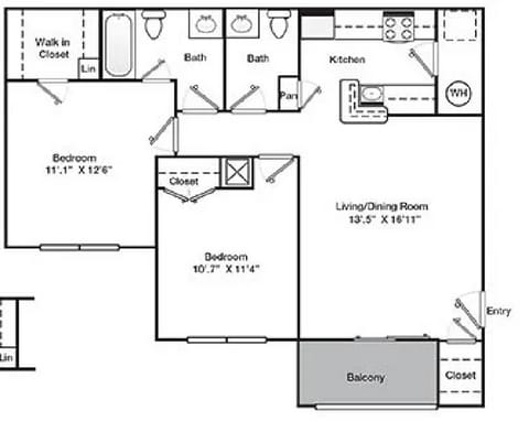 Entire Place 2Bed.1.5Bath
