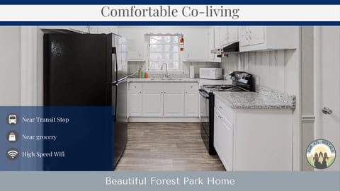 Forest Park Home, a 4 minute walk to transit stop Jonesboro Rd @ Old Jonesboro Rd (id. 1342)
