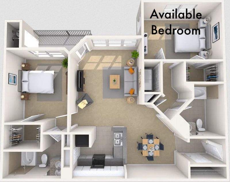 roommates in Centreville Private Room in 2Bed.2Bath - cirtru.com