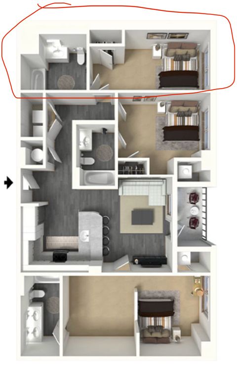 roommates in Atlanta Private Room in 3Bed.3Bath - cirtru.com