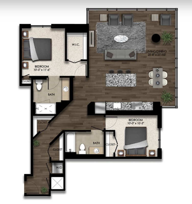 Entire Place 2Bed.1.5Bath