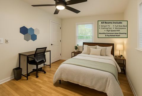 roommates in Undisclosed, Atlanta, GA 30316 Top-Tier Home w/ a Responsive Host  Clean, High Quality, Drama Free, Safe Community with Smart TV and Private Workspace in Every Room (id. 8299) - cirtru.com