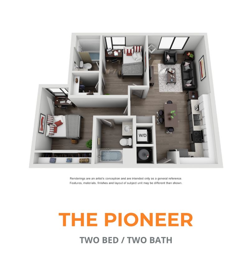 roommates in Arlington Private Room in 2Bed.2Bath - cirtru.com