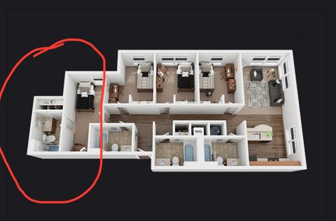 roommates in Raleigh Private Room in 4Bed.4Bath - cirtru.com