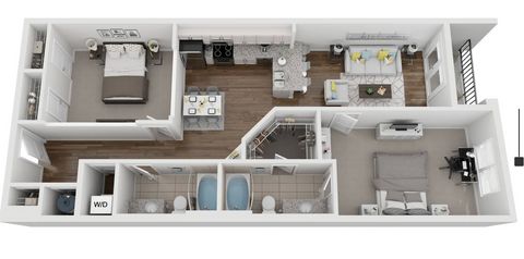 Entire Place 2Bed.2Bath