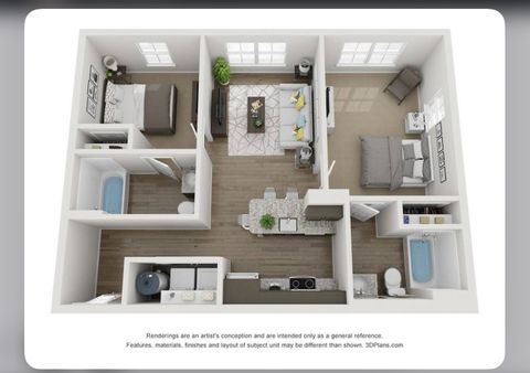 Private Room in 2Bed.2Bath