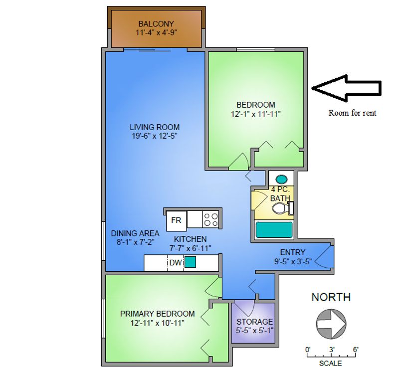 roommates in Victoria Private Room in 2Bed.1Bath - cirtru.com
