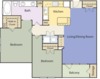 Private Room in 2Bed.1Bath