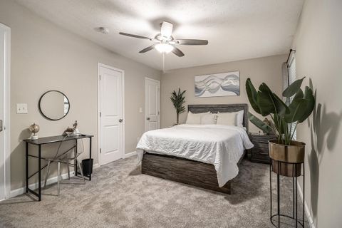 Quiet, Clean, and Affordable Living in Lithonia GA!    Essential Furnishings   Black Out Curtains   On-Site Laundry  Desk & Chair in Every Room!   Fully-Equipped Kitchen with Cookware   40” Smart TV with Streaming Apps in Every Room! (id. 14365)