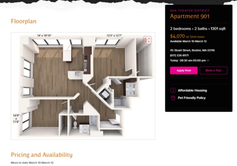 roommates in Boston High end luxury 2Bed/2Bath - cirtru.com