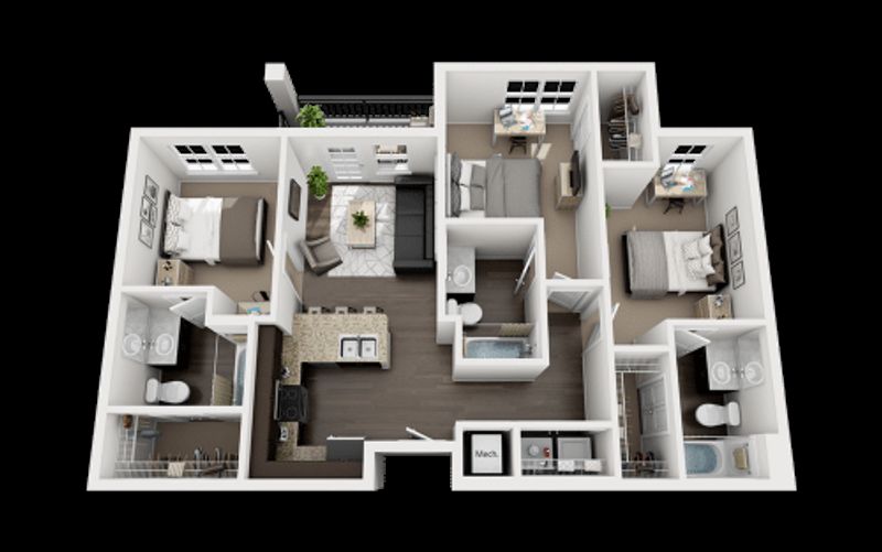 roommates in Greenville Private Room in 2Bed.1Bath - cirtru.com