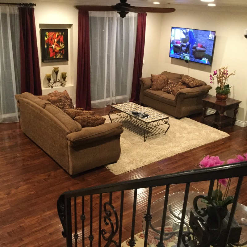 Large Bedroom in Hillside Home