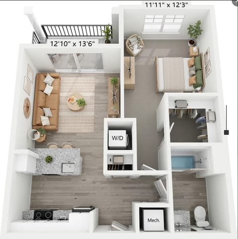Entire Place 1Bed.1Bath