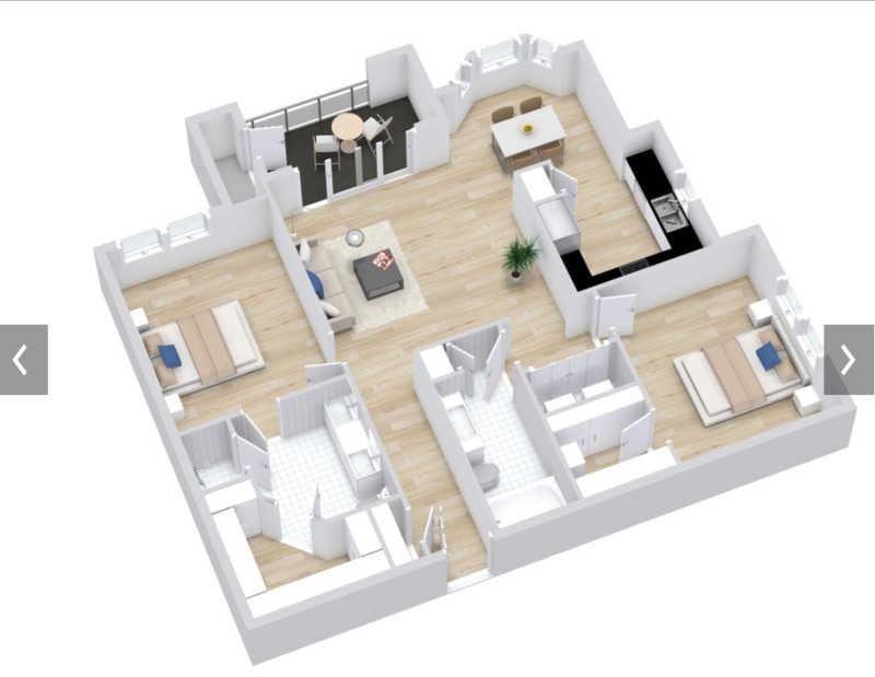 Private Room in 2Bed.2Bath