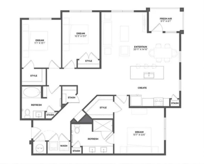 Entire Place 3Bed.2Bath