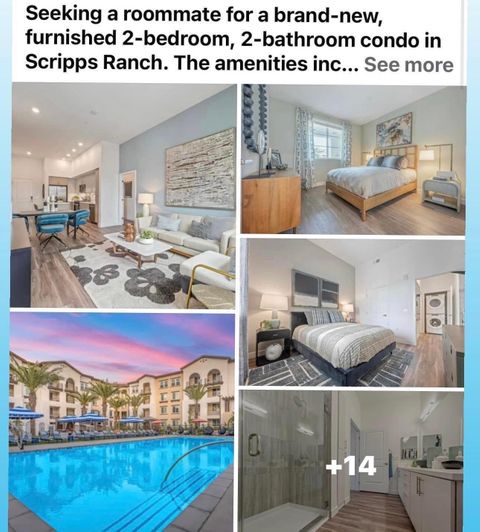 roommates in San Diego Private Room in 2Bed.2.5Bath - cirtru.com