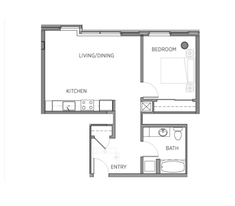 Entire Place 1Bed.1Bath