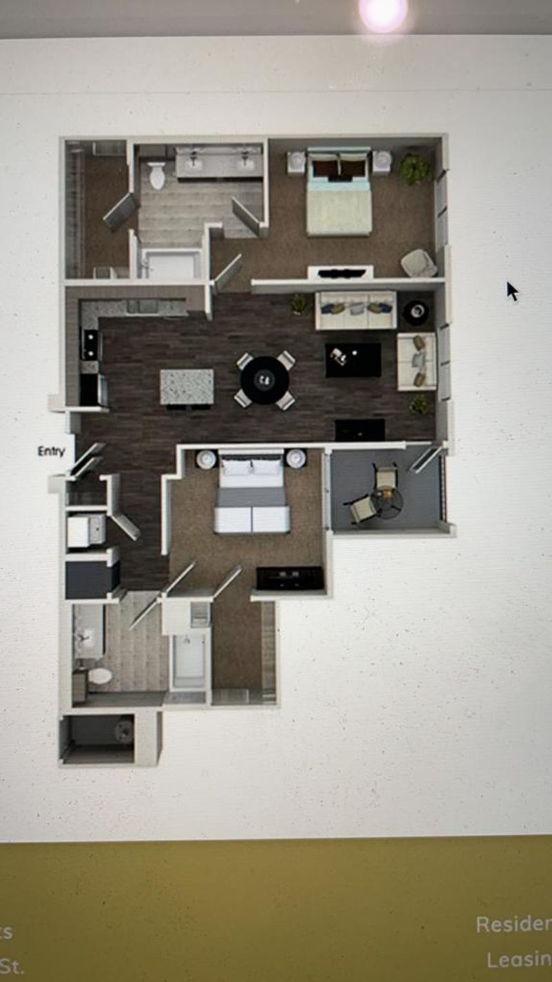 Private Room in 2Bed.2Bath