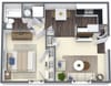 Entire Place 1Bed.1Bath