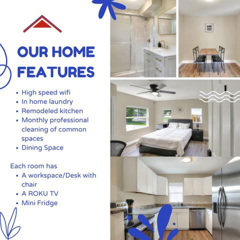 Modern Renovated Tampa Home with – Workspaces, Mini Fridges & TVs in Every Room (id. 18005)