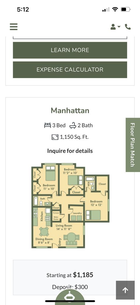Private Room in 3Bed.1Bath