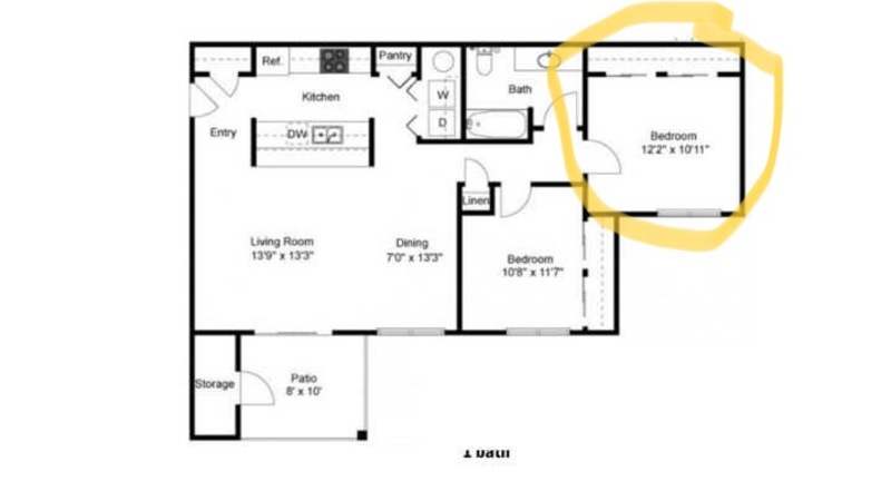 roommates in Tigard Private Room in 2Bed.1Bath - cirtru.com