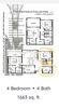 Private Room in 4Bed.4Bath