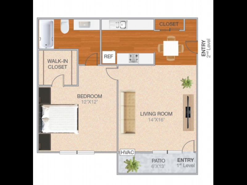 Private Room in 1Bed.1Bath