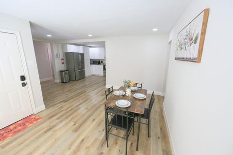 Newly remodeled home with dining area and back yard, Close to public transit and easy access to Hwy 288. (id. 9457)