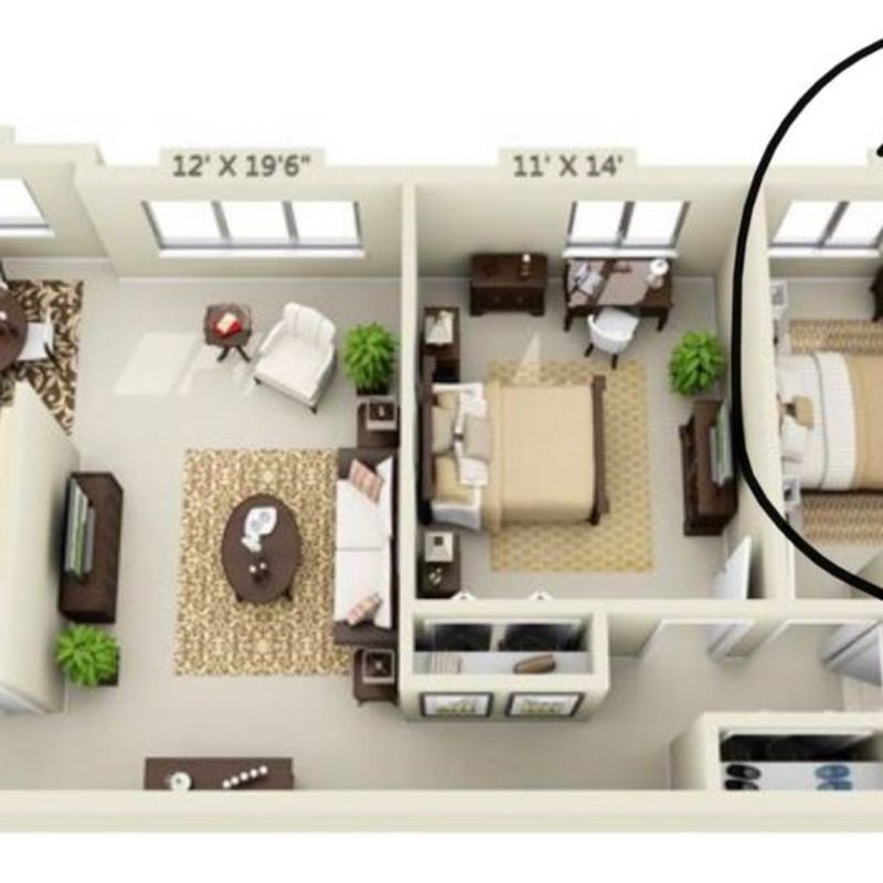 roommates in Rochester Shared Room in 2Bed.2Bath - cirtru.com