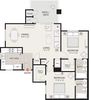 Private Room in 2Bed.2Bath