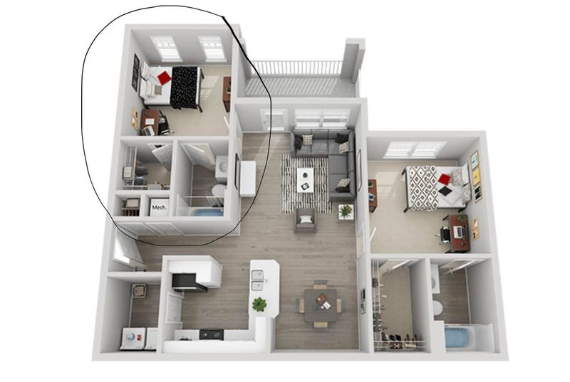 roommates in Raleigh Shared Room in 2Bed.2Bath - cirtru.com