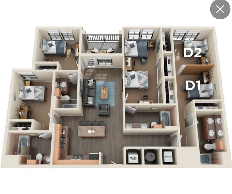 roommates in サン・ディエゴ Private Room in 4Bed.3Bath - cirtru.com