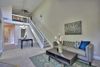 Fully furnished bedroom with bath