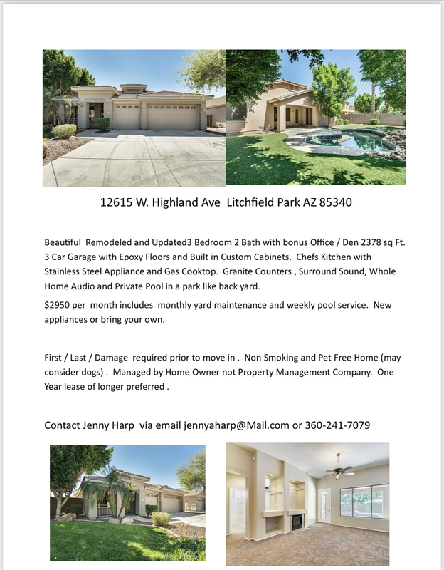 roommates in Litchfield Park Entire Place 3Bed.2Bath - cirtru.com