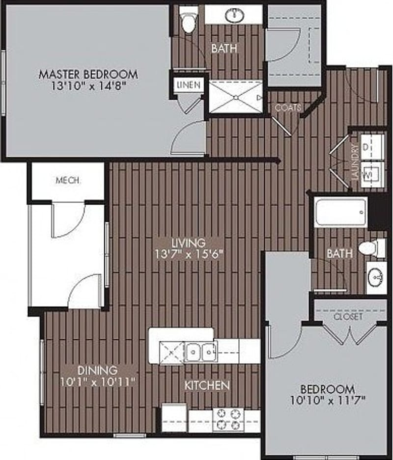 roommates in Chelmsford Private Room in 2Bed.2Bath - cirtru.com