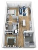 Entire Place 2Bed.2Bath