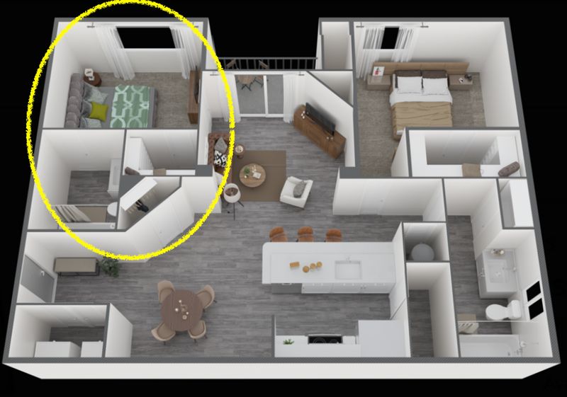 roommates in Indian Trail Private Room in 2Bed.2Bath - cirtru.com