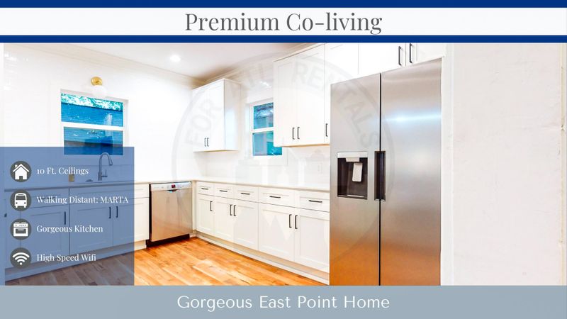roommates in Undisclosed, East Point, GA 30344 TOP HOST ⏐ High ceilings! Beautiful East Point home! Gorgeous kitchen! Walking distance from MARTA #RoomGoals #Relax (id. 1119) - cirtru.com