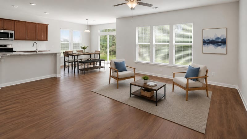 Brand New Pooler Single House with 4 BRs & Maid Service & All Utilities included &Fast Internet (id. 37919)