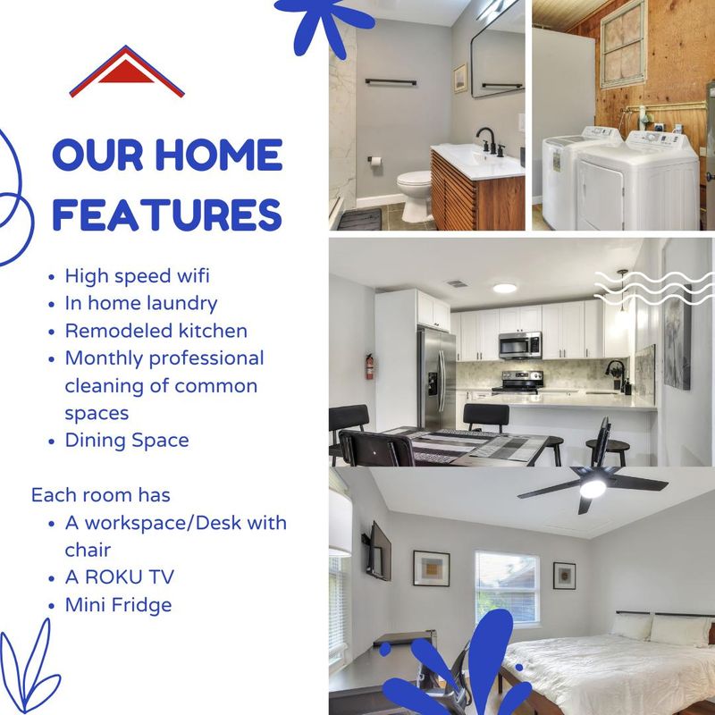 roommates in Undisclosed, Venice, FL 34293 Modern Renovated Venice Home with – Workspaces, Mini Fridges & TVs in Every Room   Professional cleaning of common areas (id. 9671) - cirtru.com