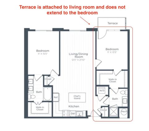 Private Room in 2Bed.2Bath