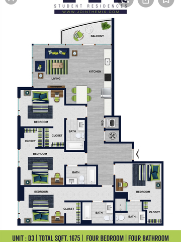 roommates in Atlanta Private Room in 1Bed.1Bath - cirtru.com