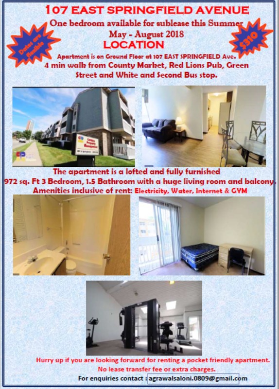 roommates in Champaign Apartment for rent in Champaign - cirtru.com