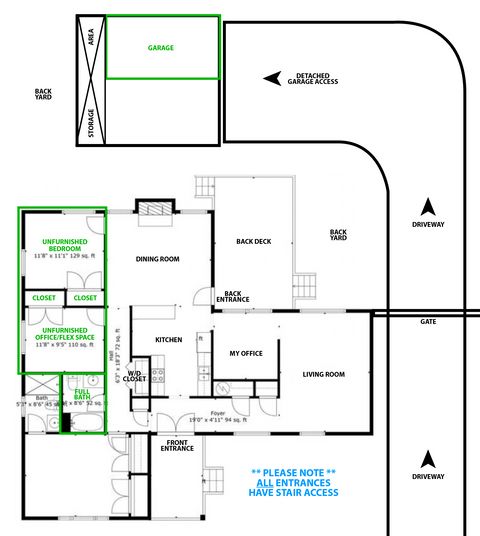 Private Room in 3Bed.2Bath