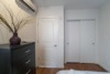 One furnished bedroom with bathroom