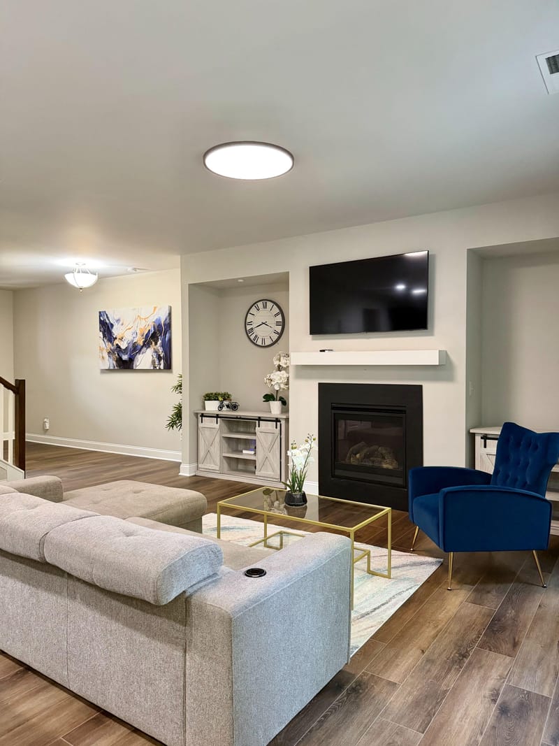 Modern Furnished Marietta Rooms | 1 Gig Fiber, Smart Locks, Security System, Parking & Private Patio (id. 39215)