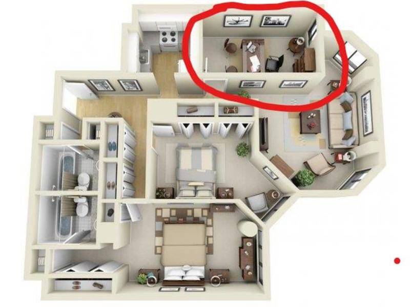 Private Room in 3Bed.2Bath
