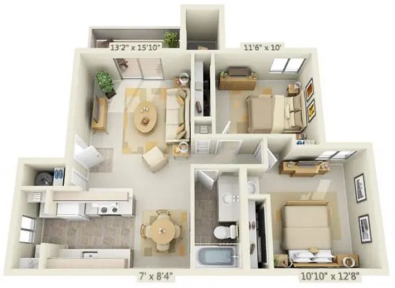 roommates in Beaverton Private Room in 2Bed.1Bath - cirtru.com